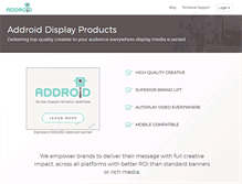 Tablet Screenshot of addroid.com